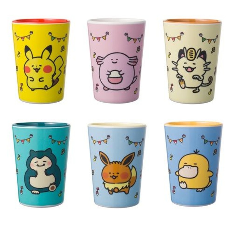 Pokemon Center Original Mini Melamine Tumbler Collection Pokemon Smile (1 pc)