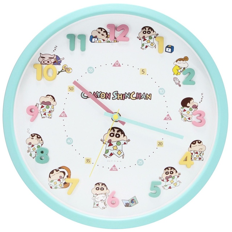 T’s Factory Crayon Shin-Chan Icon Wall Clock Pajamas