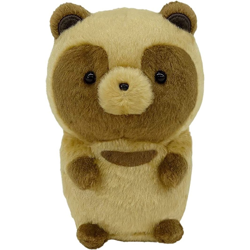 Sun Arrow Plush Toy S Tanuki to Kitsune (Tanuki)