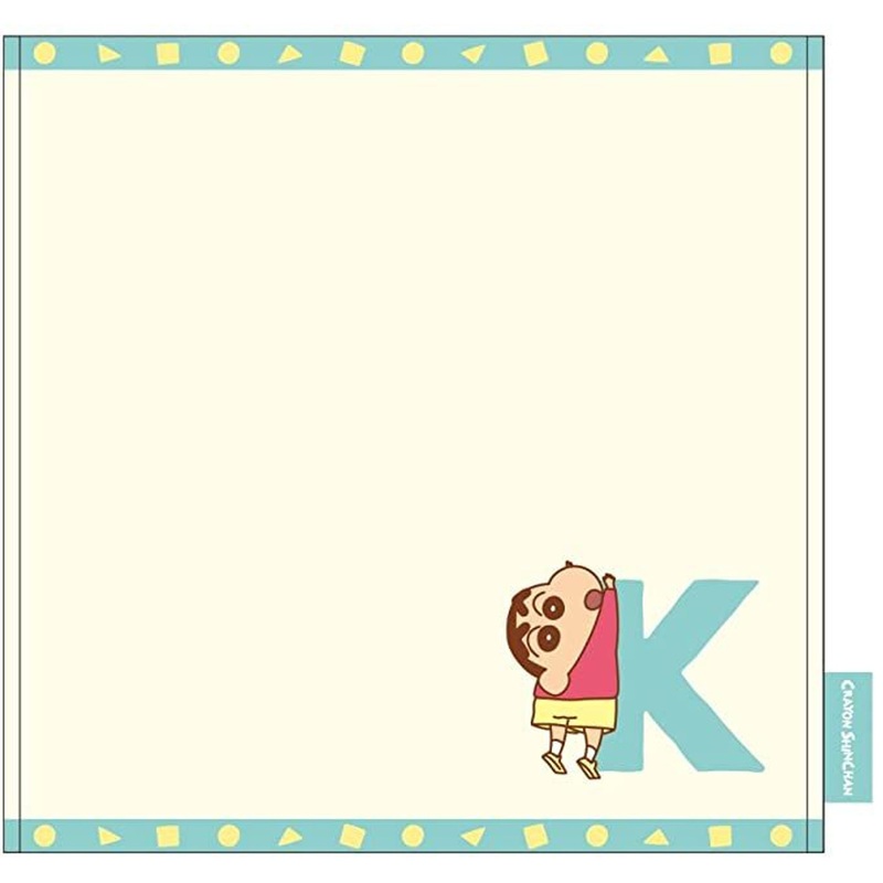 T’s Factory Crayon Shin-chan Initial Towel Shin-chan ‘K’