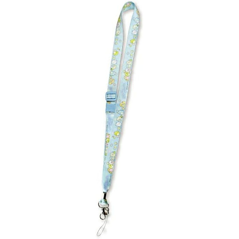 T’s Factory Sumikko Gurashi Antibacterial Neck Strap Starry Sky / Light Blue