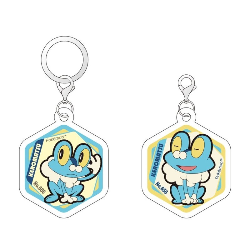 Pokemon Center Original Acrylic Marker Charm Set Vol.3 Froakie