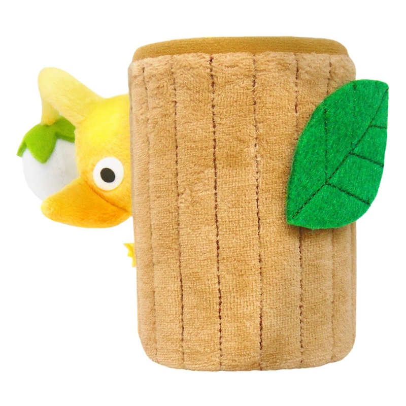 San-ei Pikmin Accessory Case Plush Doll Yellow Pikmin (Tree)