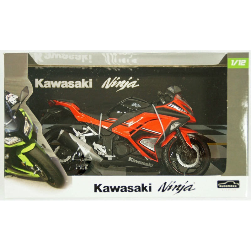 Aoshima Skynet 80917 kawasaki Ninja250 Orange SE 1/12 Scale