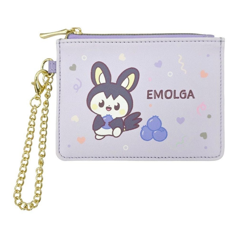 Pokemon Center Original Coin & Pass Case Emolga Fruits PokePeace