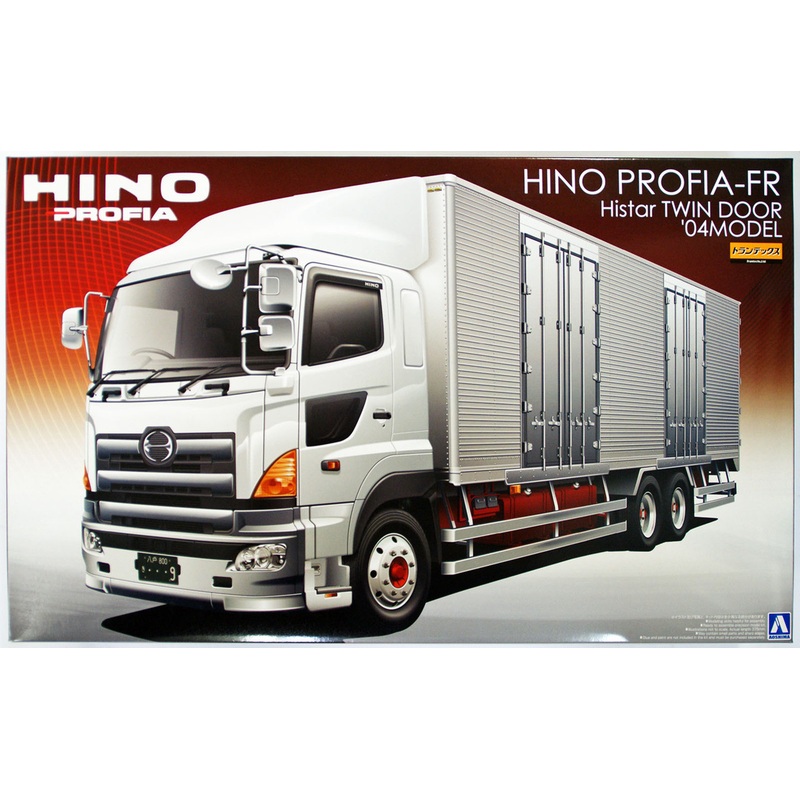 Aoshima 09581 Hino Profia FR Histar Twin Door 2004 1/32 Scale Kit