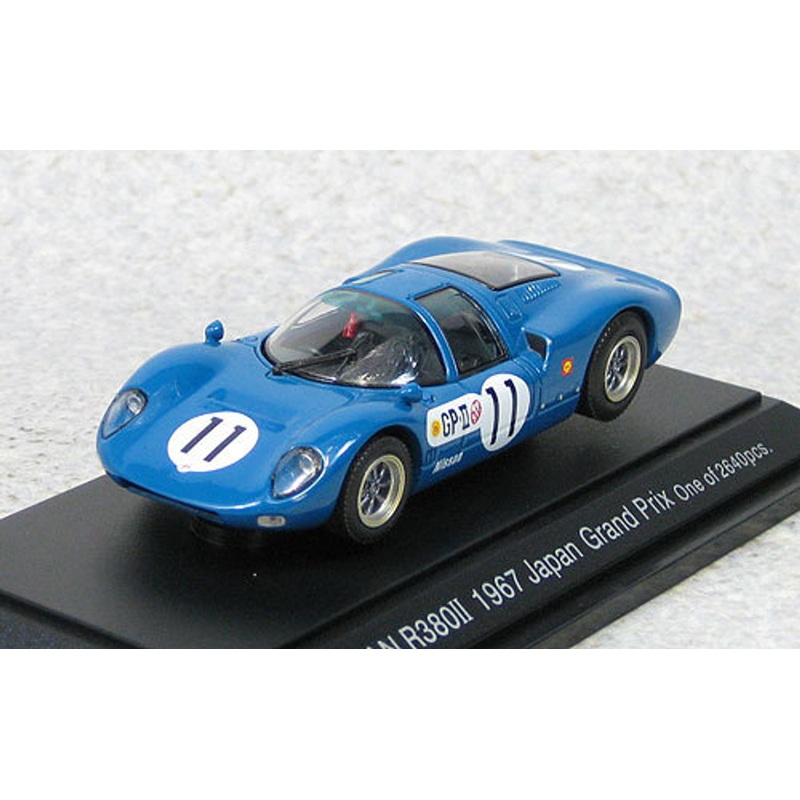 Ebbro 44707 Nissan R380 II 1967 Japan Grand Prix #11 (Blue) 1/43 Scale