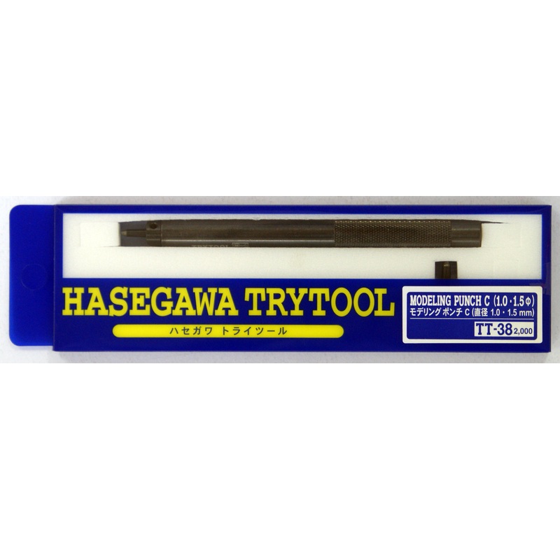 Hasegawa TT-38 Modeling Punch C (Diameter 1.0mm/1.5mm)