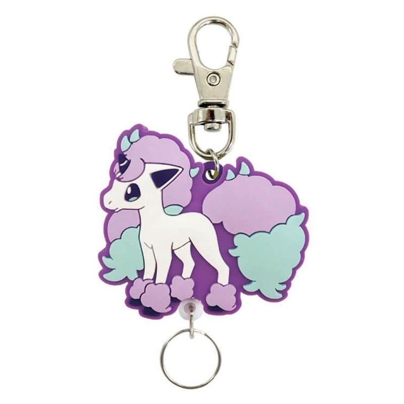 Pokemon Center Rubber Reel Keychain Ponyta
