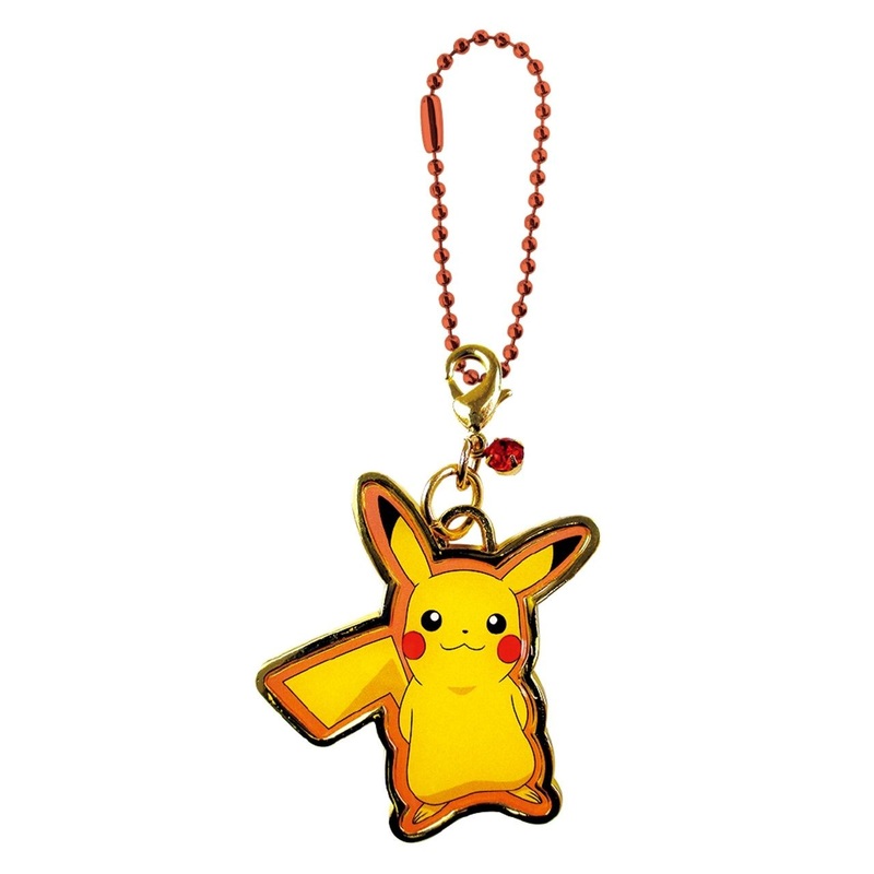 T’s Factory Pokemon Birthstone Color Key Chain January/Garnet Pikachu