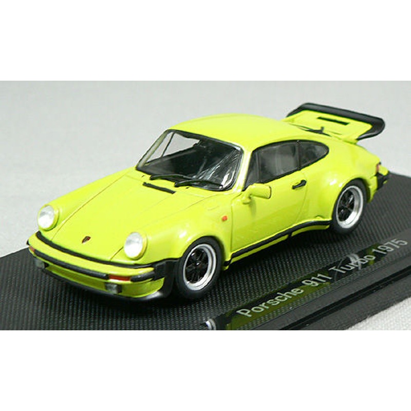 Ebbro 43753 PORSCHE 911 TURBO 1975 Light Green 1/43 Scale