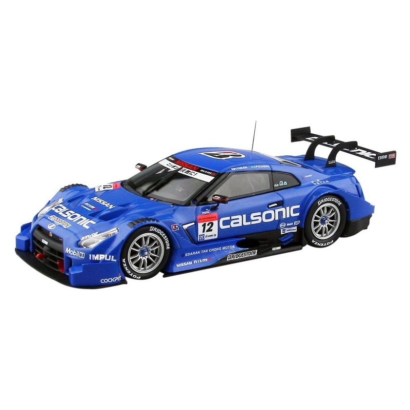 Ebbro 45101 CALSONIC IMPUL GT-R SGT 500 2014 Rd.2 Fuji Winner No.12 1/43 Scale