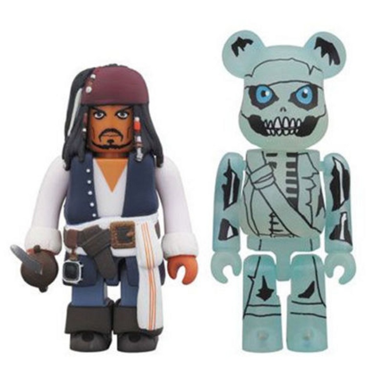 Medicom KUB+BEaR-302 KUBRICK JACK SPARROW & BARBOSSA 4530956303277