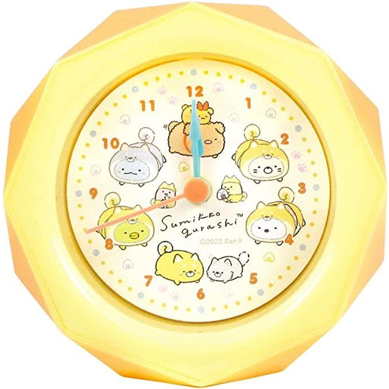 T’s Factory Diamond Shaped Alarm Clock Sumikko Gurashi Playing with Dogs