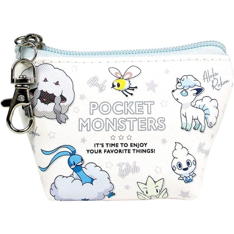 T’s Factory Pokemon Center Triangular Mini Pouch Colors/White