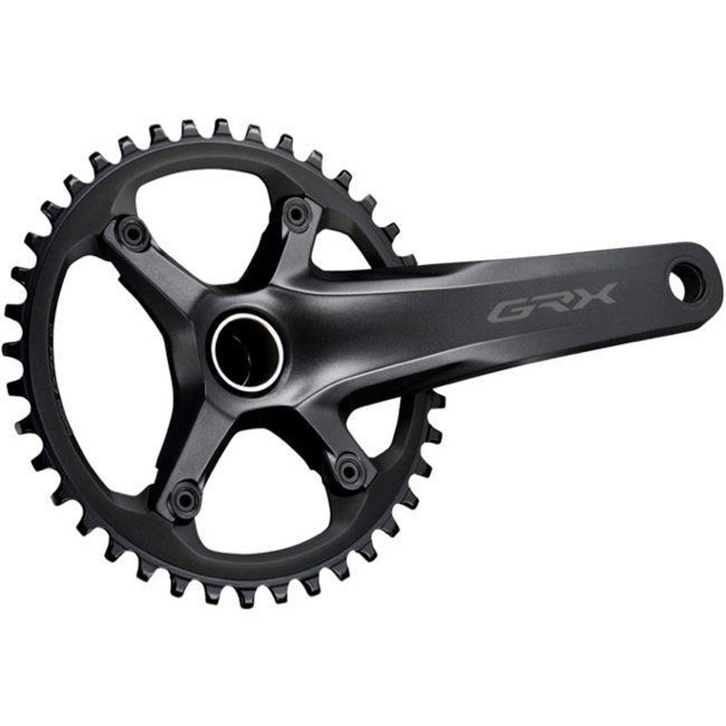 Shimano (Cycling) GRX FC-RX600-1 Crankset 11s 40T 170mm (Black) EFCRX600111CXB0