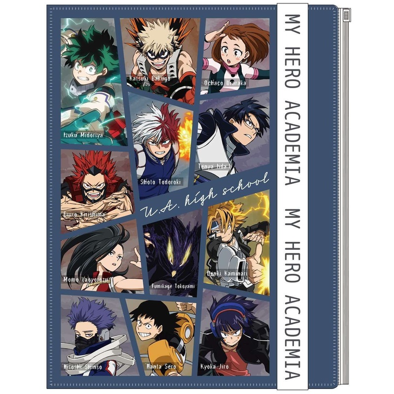 T’s Factory My Hero Academia 6+1 Folder with Logo Belt