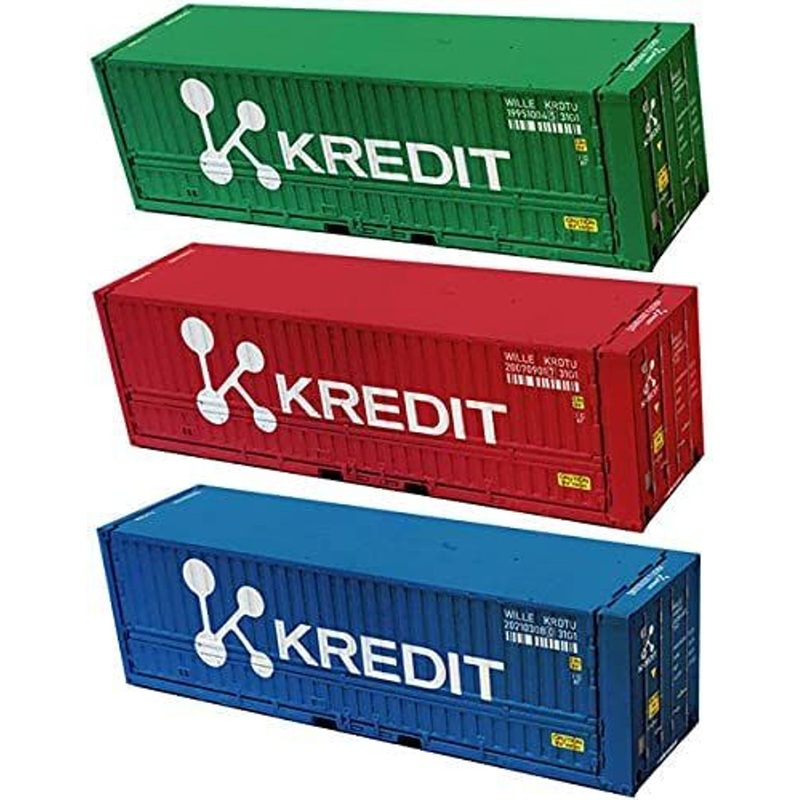 TORM TP-508 KREDIT Marine Transport Container Type 3 pcs. (N scale)