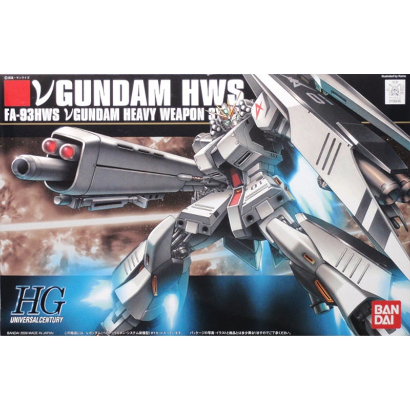 Bandai HGUC 093 Gundam FA-93HWS NU HWS 1/144  Scale Kit