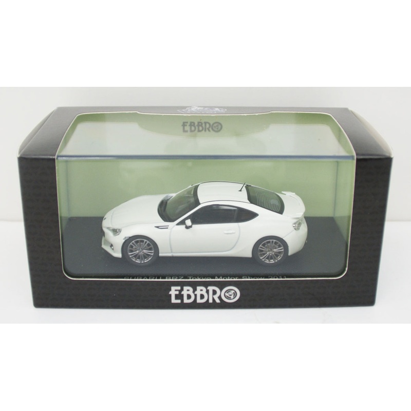Ebbro 44903 Subaru BRZ Tokyo Motor Show 2011 (White) 1/43 Scale