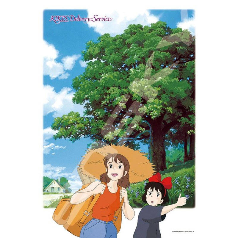 Ensky 500-601 Jigsaw Puzzle Studio Ghibli Kiki’s Delivery Service Hitchhiking (500 Pieces)