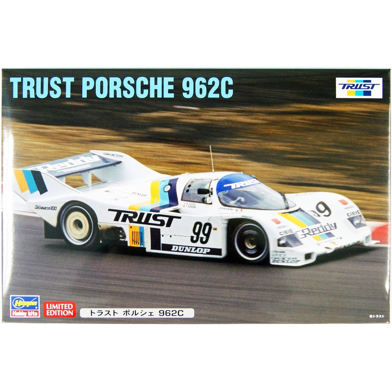 Hasegawa 20283 Trust Porsche 962C 1/24 Scale Kit