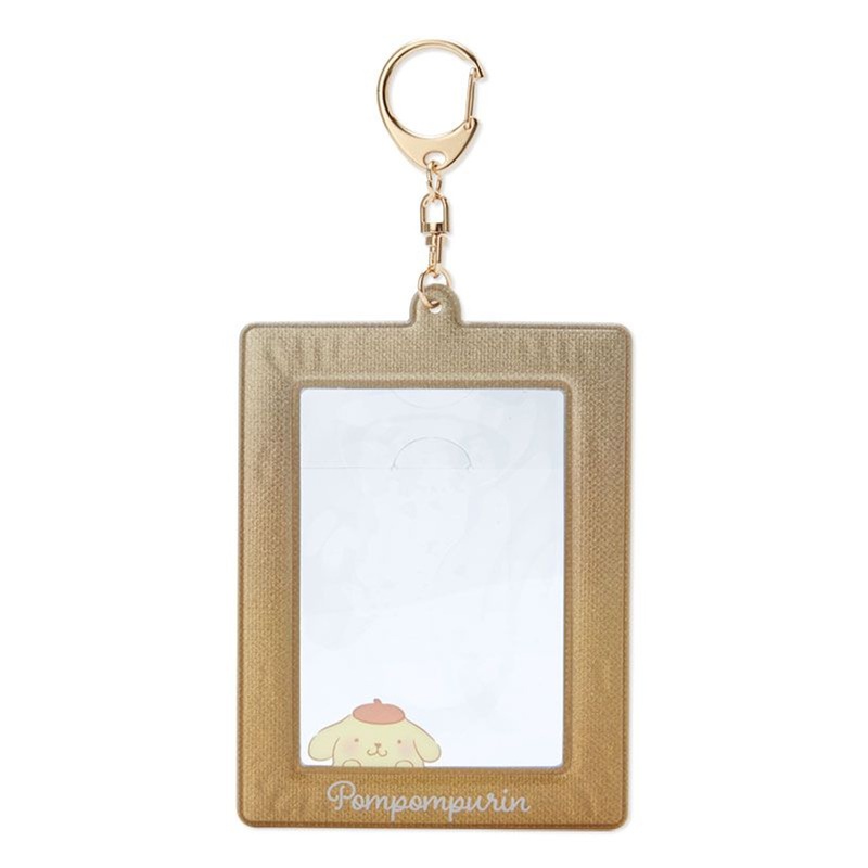 Sanrio Trading Card Holder Keychain DX Pom Pom Purin (Enjoy Idol)