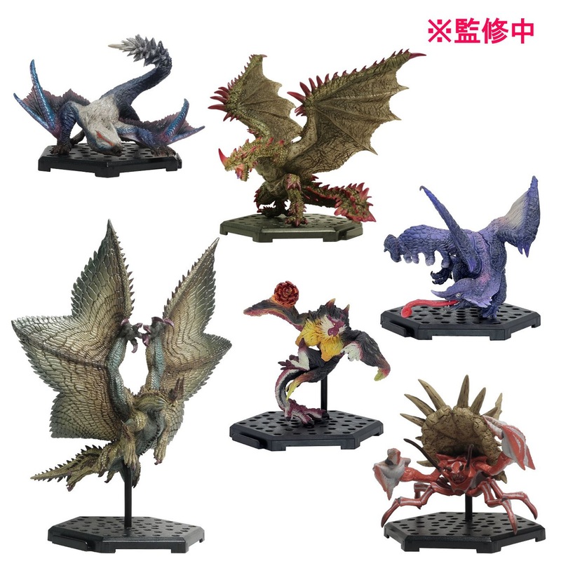 Capcom Figure Builder Monster Hunter Standard Model Plus Vol.24 (6 Pcs + Bonus)