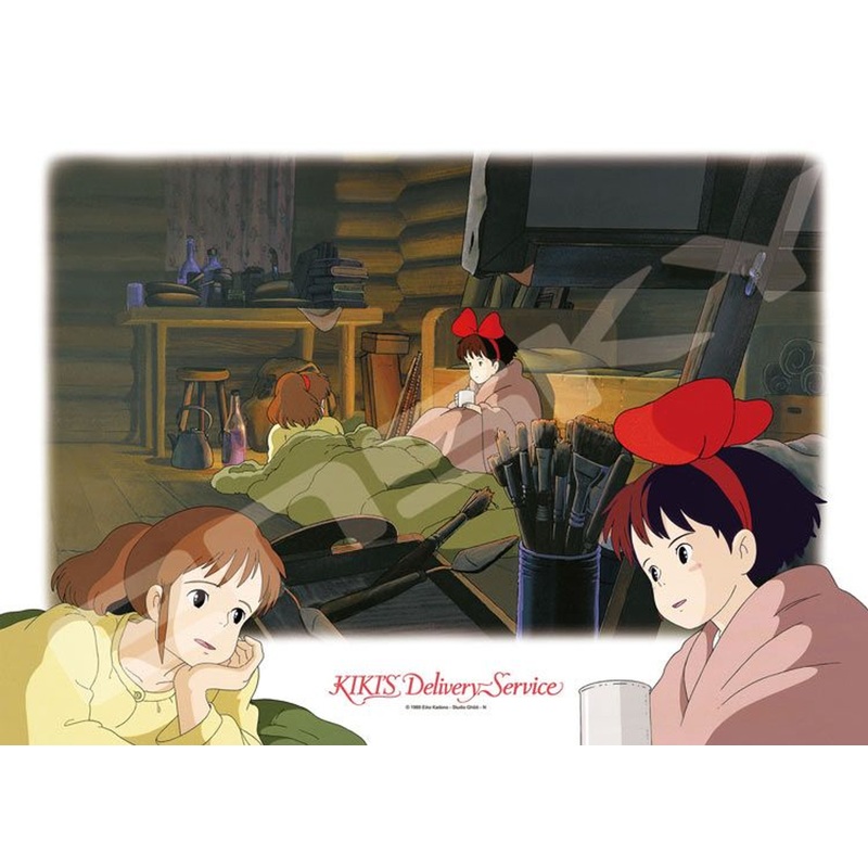 Ensky 500-602 Jigsaw Puzzle Studio Ghibli Kiki’s Delivery Service In Ursula’s hut (500 Pieces)