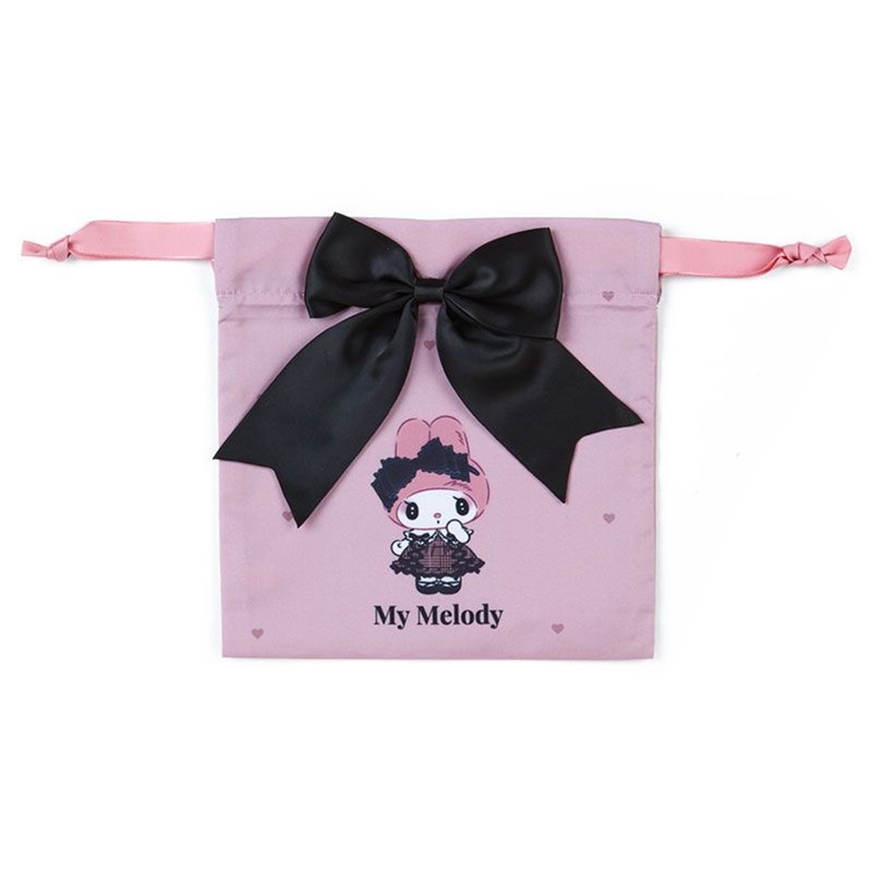 Sanrio Drawstring Bag My Melody (Secret Melokuro)