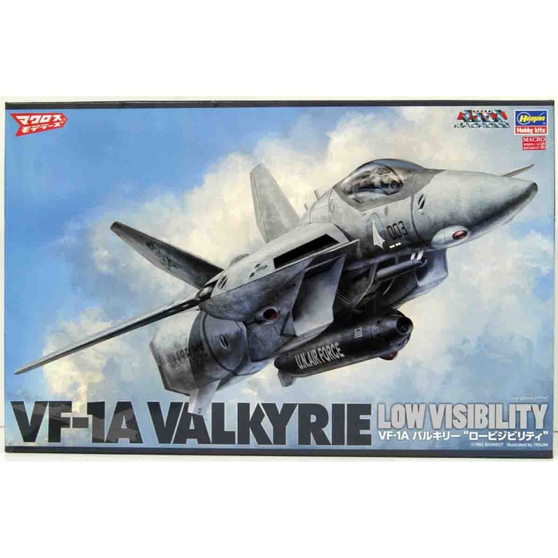 Hasegawa 1/48 Macross VF-1A Valkyrie Fighter Low Visibility Plastic Model