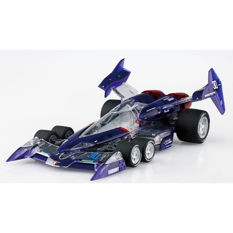 Aoshima 1/24 Cyber Formula Super-Asurada 01 Transparent Ver. Plastic Model