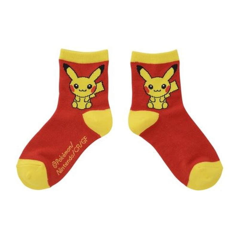 Pokemon Center Middle Socks Pikachu (19-21cm)