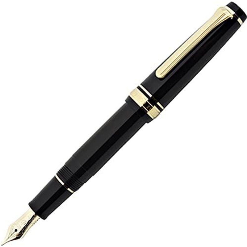 Sailor Professional Gear Slim Mini Gold FP Black MS 11-1303-920