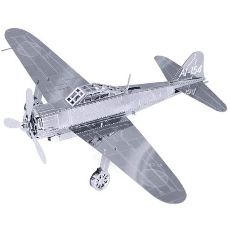 Tenyo Metallic Nano Puzzle T-MN-19 Type Zero Ship Fighter