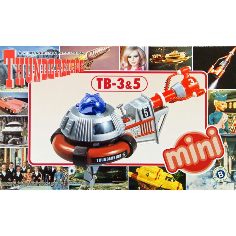 Aoshima 59289 TB-3&5 Gerry Anderson Thunderbird mini No.3 & No.5 non-scale kit