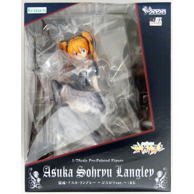 Kotobukiya Asuka Langley Soryu Gothic Lolita Ver. RE 1/7 Figure (Neon Genesis Evangelion)