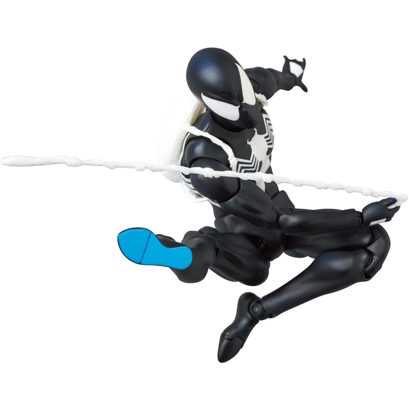 Medicom MAFEX Spider-Man Black Costume (Comic Ver.) Figure