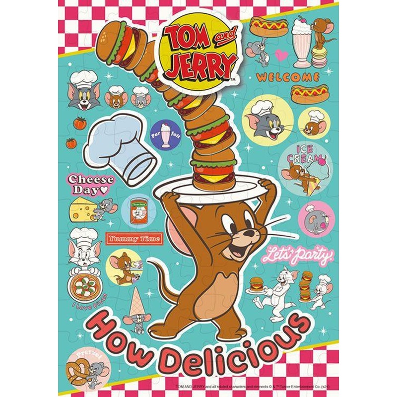 Tenyo B108-839 Jigsaw Puzzle Tom and Jerry – American Diner   (108 Pieces)