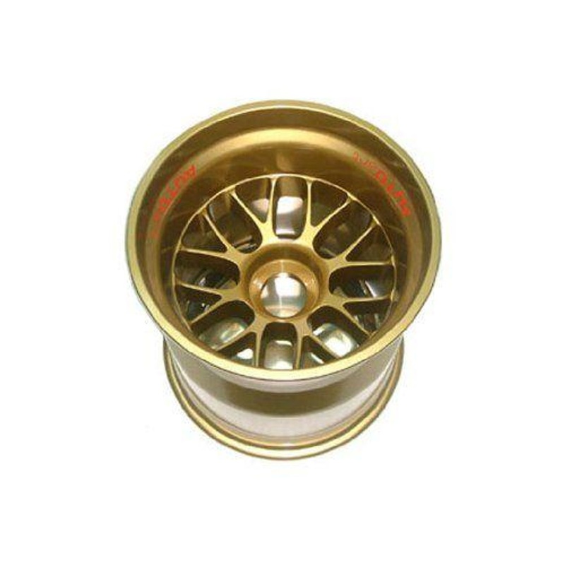 AUTOArt Racing Wheel Umbrella Holder (Gold) Finished Model
