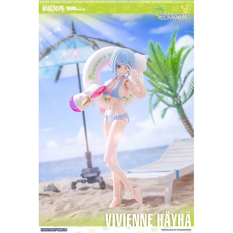 Doyusha NUKE MATRIX 1/12 Vivienne Hayha Plastic Model (Forest Summer)