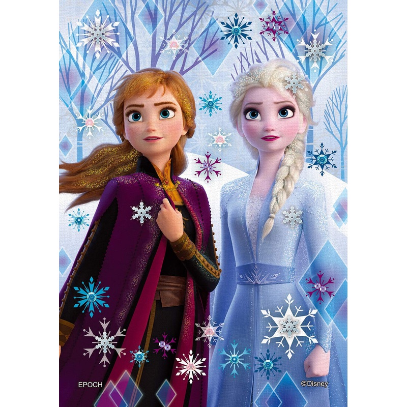 Epoch Jigsaw Puzzle Decoration 72-021 Disney Frozen Elsa & Anna (108 Pieces)