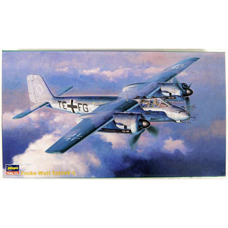 Hasegawa CP15 Focke-Wulf Ta154V-3 1/72 Scale Kit