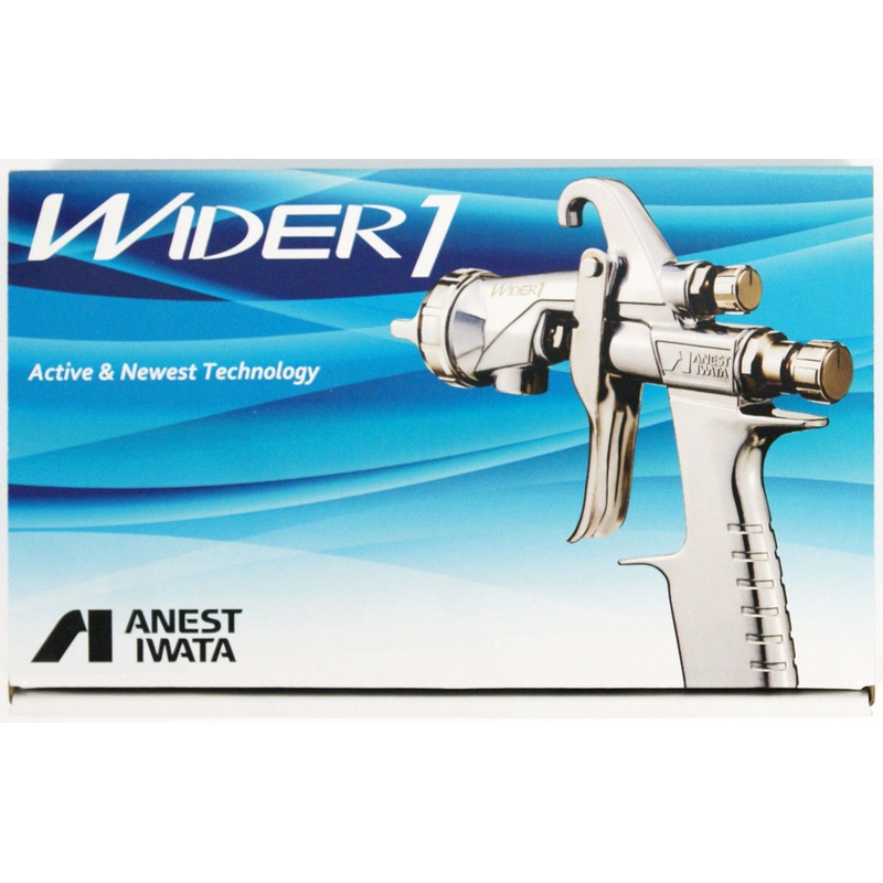Anest Iwata WIDER1-13E2P Pressure Feed Portable Spray Gun 1.3mm Nozzle