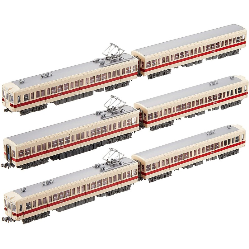 Microace A7987 Toei Subway Type 5000 New Painting 6 Cars Set (N Scale)