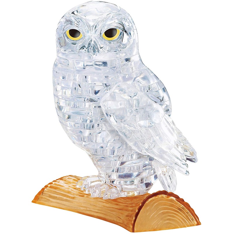 Beverly Crystal 3D Puzzle 484646 Owl Clear (42 Pieces)