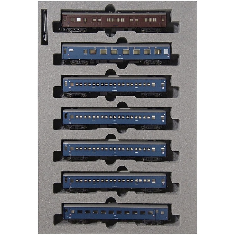 Kato 10-1387 Sleeping Express ‘Tsurugi’ 7 Cars Set (N scale)