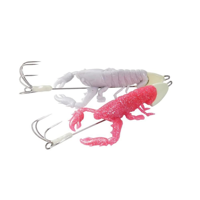 Megabass TACO-LE Soft 14g Bed In Pink/Solid White