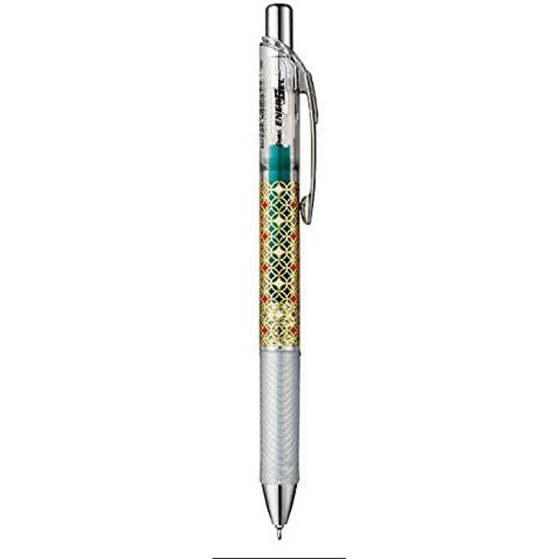 Pentel Energel Japan Series Shippou Ballpoint Pen 0.5mm (Turquoise Blue)
