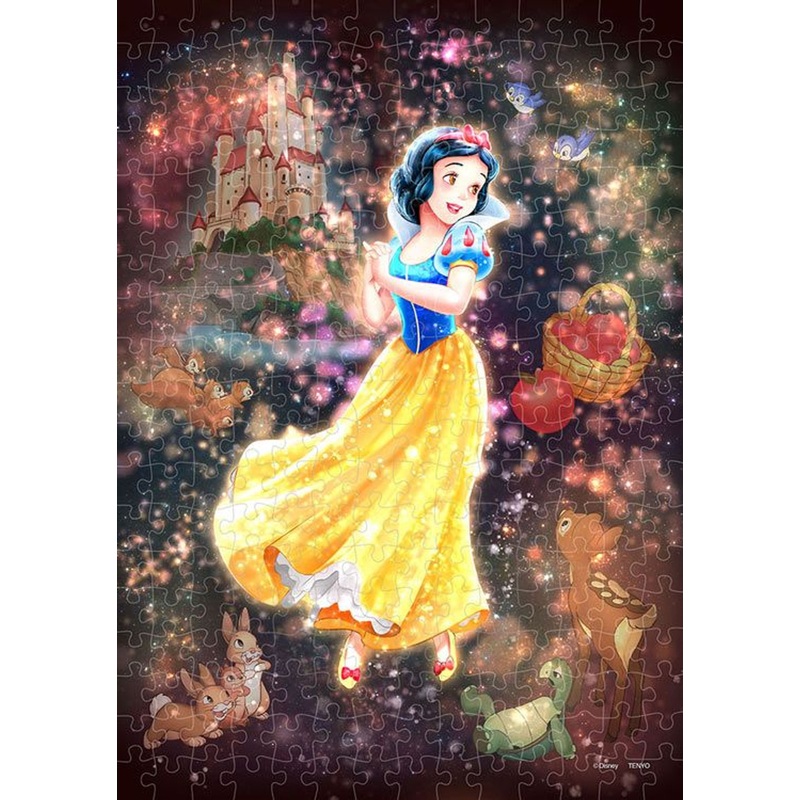 Tenyo DSG266-974 Jigsaw Puzzle Disney Snow White Shining Hope (Stained Art) (266 S-Pieces)